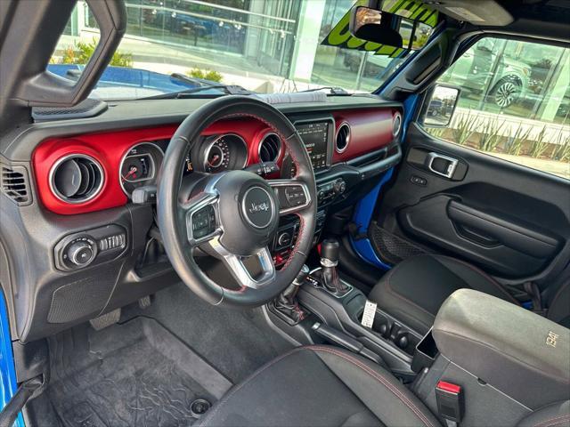 used 2022 Jeep Wrangler Unlimited car, priced at $40,700