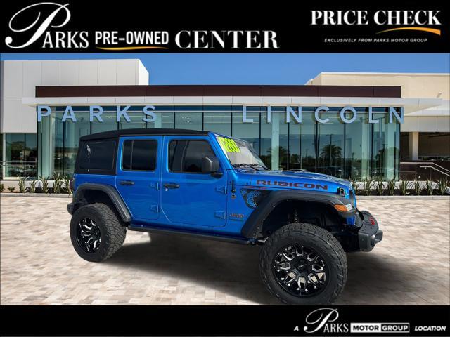 used 2022 Jeep Wrangler Unlimited car, priced at $40,800