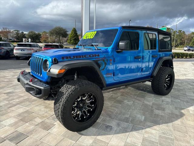 used 2022 Jeep Wrangler Unlimited car, priced at $40,700