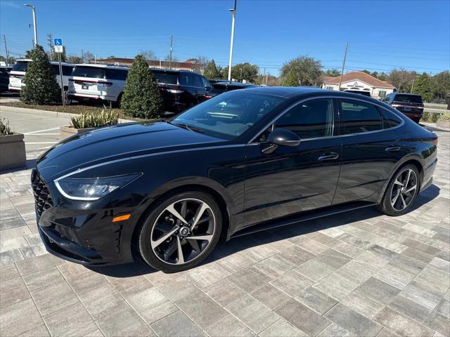 used 2021 Hyundai Sonata car, priced at $17,800