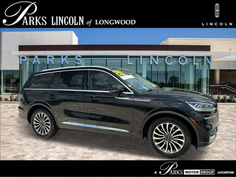 used 2020 Lincoln Aviator car, priced at $33,800