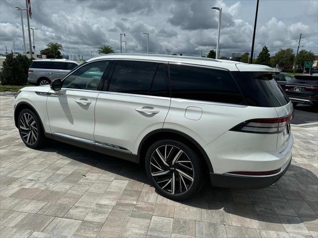 new 2025 Lincoln Aviator car, priced at $78,387