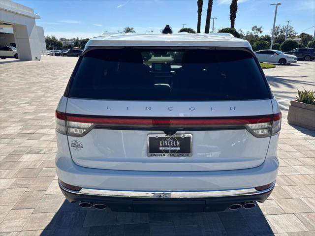 new 2025 Lincoln Aviator car, priced at $70,425