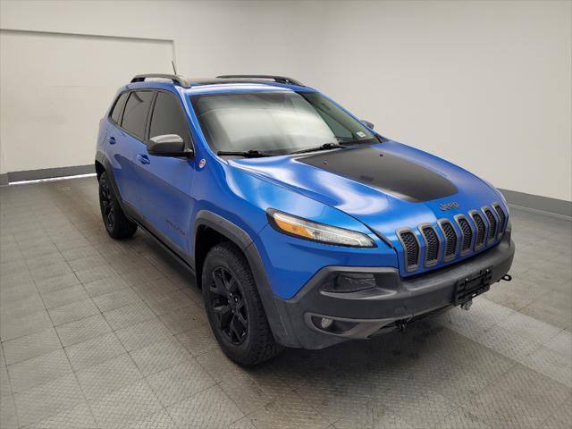 used 2018 Jeep Cherokee car, priced at $18,095