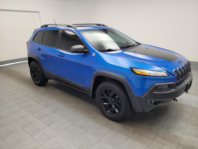 used 2018 Jeep Cherokee car, priced at $18,095