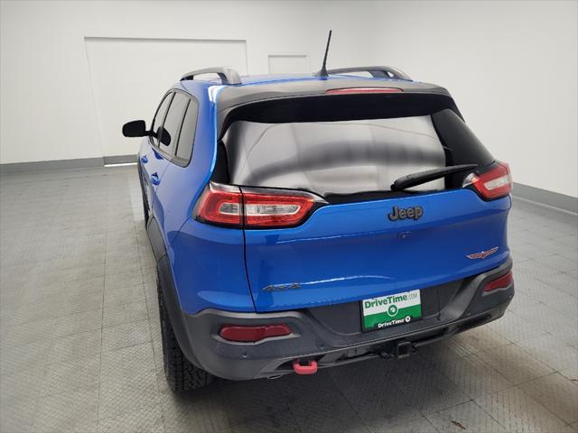used 2018 Jeep Cherokee car, priced at $18,095