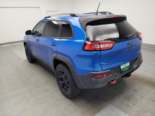 used 2018 Jeep Cherokee car, priced at $18,095