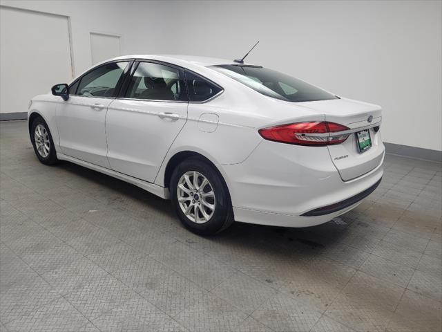 used 2017 Ford Fusion car, priced at $12,695