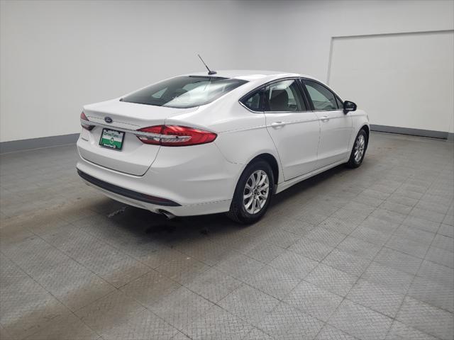 used 2017 Ford Fusion car, priced at $12,695