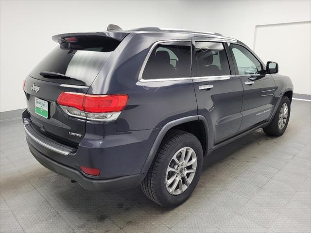 used 2016 Jeep Grand Cherokee car, priced at $16,295