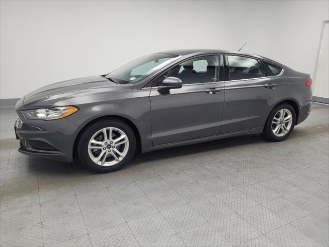 used 2018 Ford Fusion car, priced at $17,395