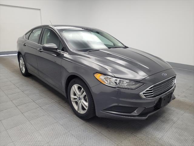 used 2018 Ford Fusion car, priced at $17,395