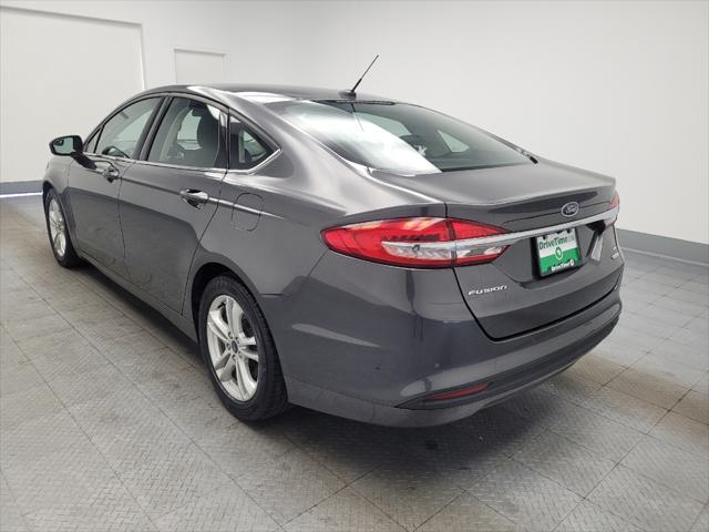 used 2018 Ford Fusion car, priced at $17,395