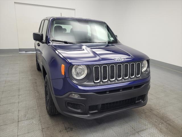 used 2018 Jeep Renegade car, priced at $15,895