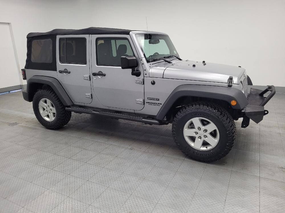 used 2016 Jeep Wrangler Unlimited car, priced at $20,195