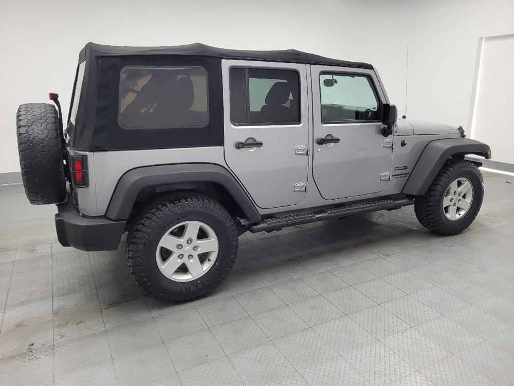 used 2016 Jeep Wrangler Unlimited car, priced at $20,195