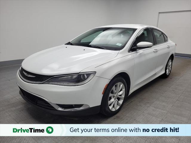 used 2015 Chrysler 200 car, priced at $11,895