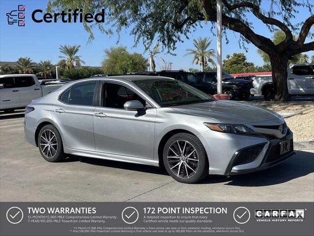 used 2022 Toyota Camry car, priced at $24,492