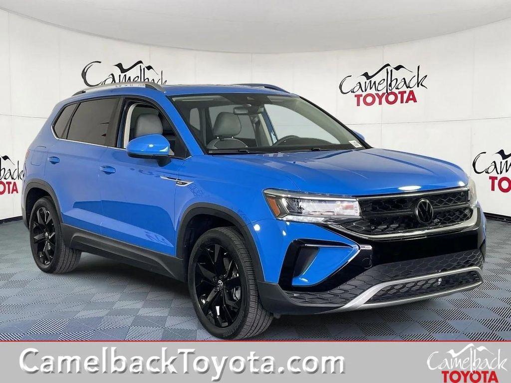 used 2023 Volkswagen Taos car, priced at $23,840