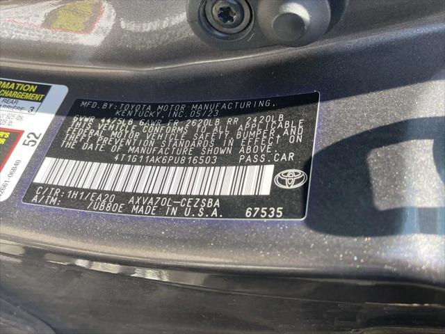 used 2023 Toyota Camry car, priced at $24,982
