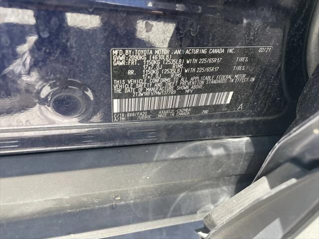 used 2021 Toyota RAV4 car, priced at $24,223