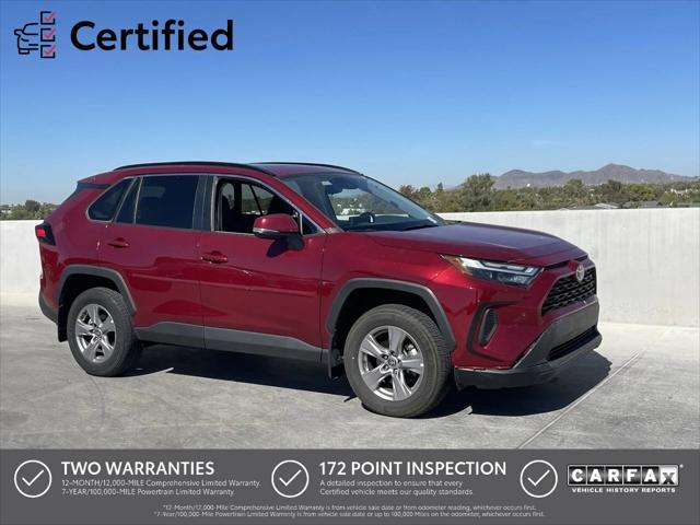 used 2022 Toyota RAV4 car, priced at $29,488