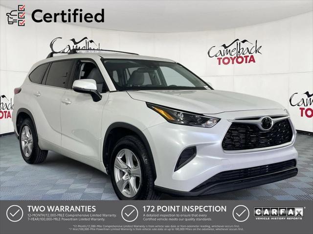 used 2023 Toyota Highlander car, priced at $33,588