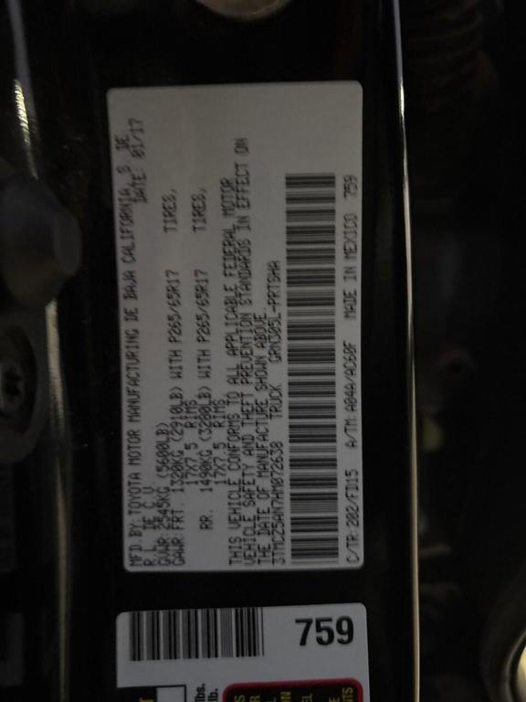 used 2017 Toyota Tacoma car, priced at $26,704