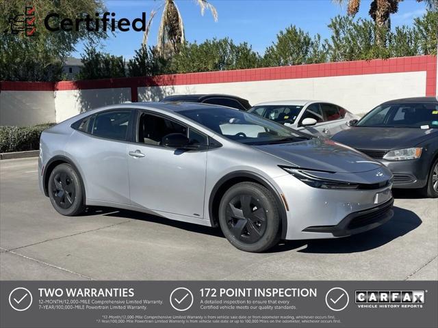 used 2024 Toyota Prius car, priced at $31,886