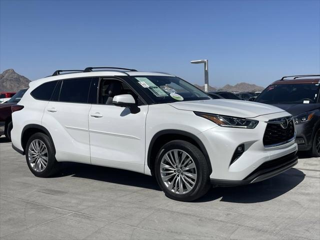 used 2023 Toyota Highlander car, priced at $45,485