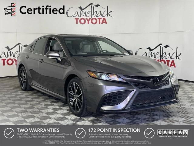 used 2021 Toyota Camry car, priced at $23,975