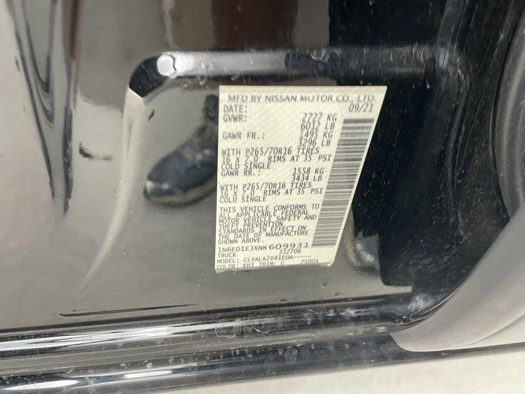 used 2022 Nissan Frontier car, priced at $23,344