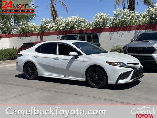 used 2021 Toyota Camry car, priced at $23,488