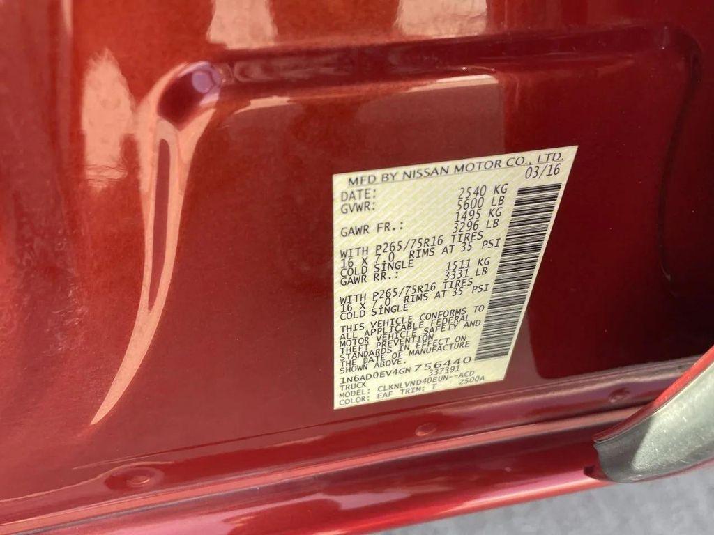 used 2016 Nissan Frontier car, priced at $16,988