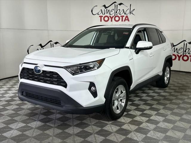 used 2021 Toyota RAV4 Hybrid car, priced at $27,735