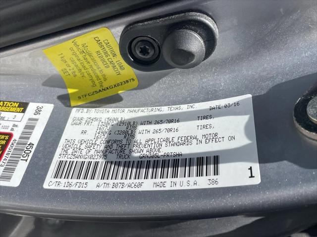 used 2016 Toyota Tacoma car, priced at $27,842