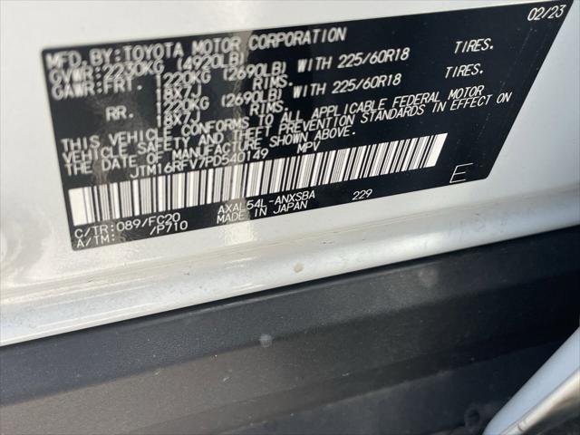 used 2023 Toyota RAV4 Hybrid car, priced at $34,486