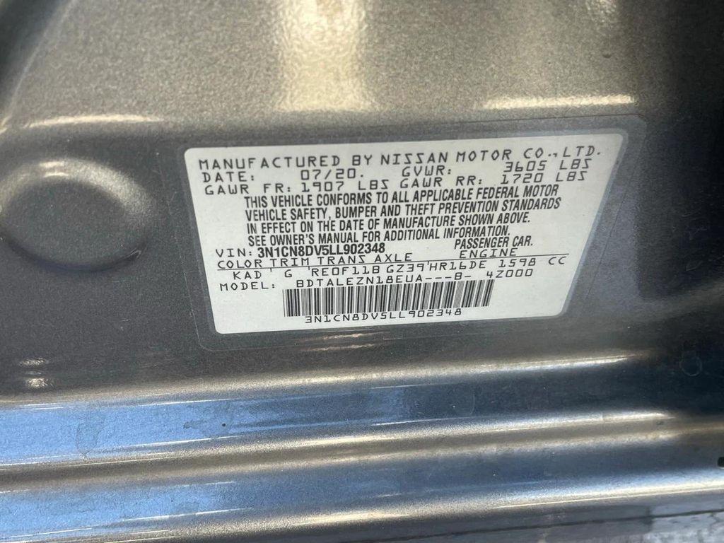 used 2020 Nissan Versa car, priced at $12,410