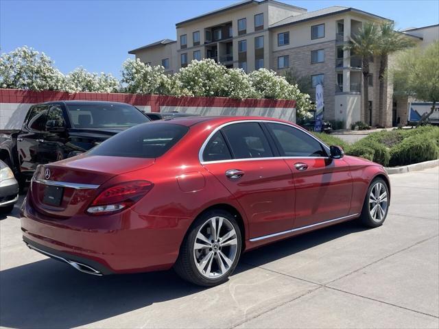 used 2018 Mercedes-Benz C-Class car, priced at $20,802