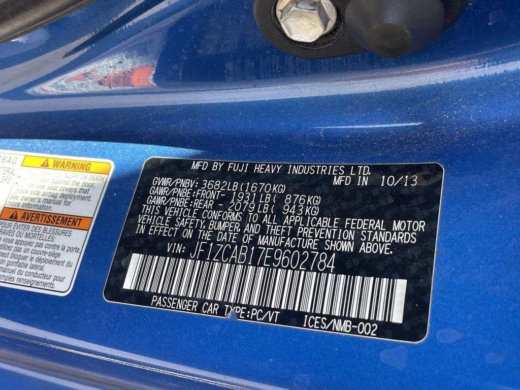 used 2014 Subaru BRZ car, priced at $15,488