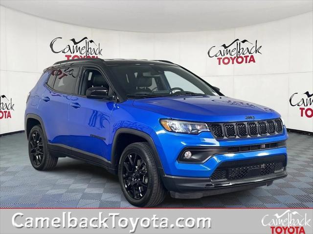 used 2023 Jeep Compass car, priced at $21,543