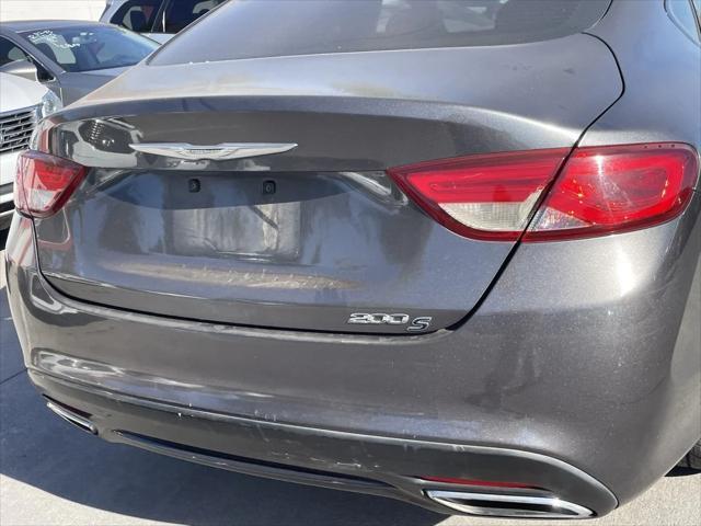 used 2015 Chrysler 200 car, priced at $10,500