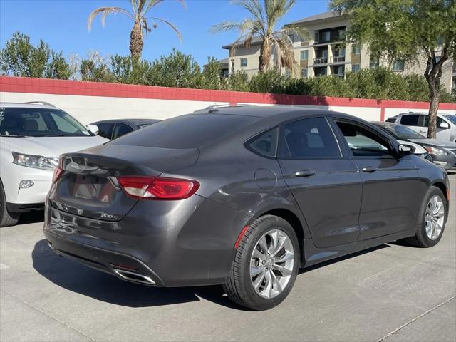 used 2015 Chrysler 200 car, priced at $10,500