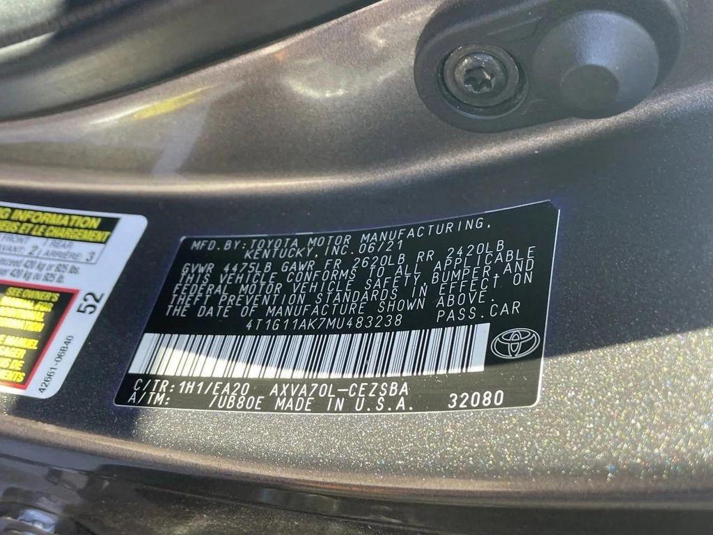 used 2021 Toyota Camry car, priced at $21,675