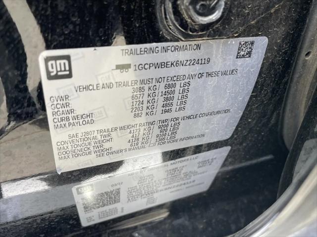 used 2022 Chevrolet Silverado 1500 car, priced at $32,699