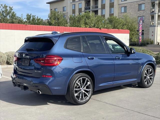 used 2021 BMW X3 car, priced at $26,340