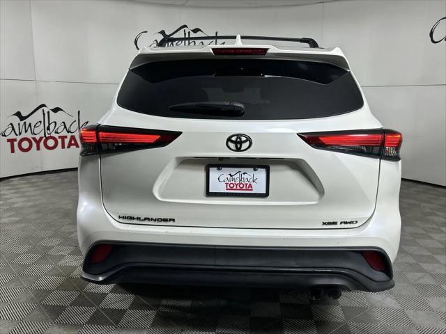 used 2021 Toyota Highlander car, priced at $32,998