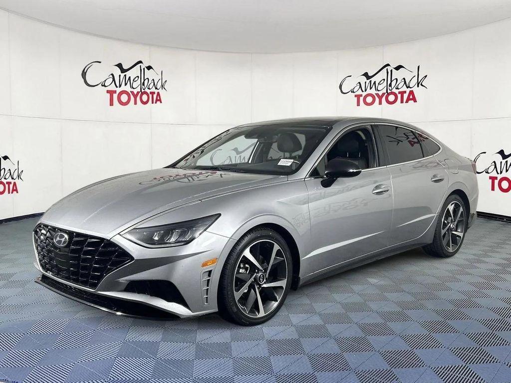 used 2021 Hyundai Sonata car, priced at $15,888