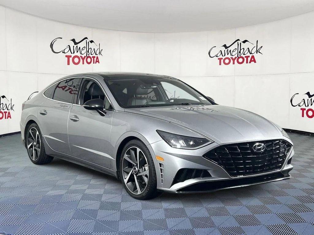used 2021 Hyundai Sonata car, priced at $15,888