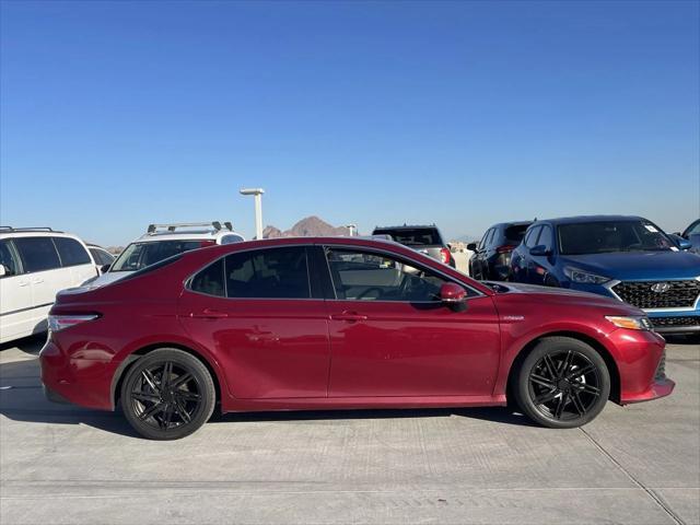 used 2018 Toyota Camry Hybrid car, priced at $24,166